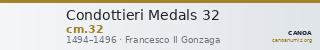 Condottieri Medals 32 — CANOA