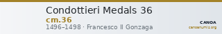 Condottieri Medals 36 — CANOA