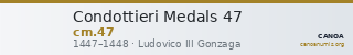 Condottieri Medals 47 — CANOA