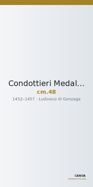 Condottieri Medals 48 — CANOA