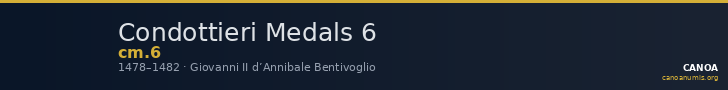 Condottieri Medals 6 — CANOA