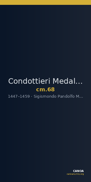 Condottieri Medals 68 — CANOA