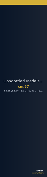 Condottieri Medals 87 — CANOA