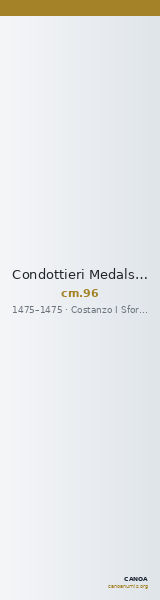 Condottieri Medals 96 — CANOA
