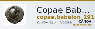 Copae Babelon 1914 277 — CANOA