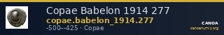 Copae Babelon 1914 277 — CANOA