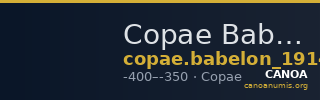 Copae Babelon 1914 278 — CANOA