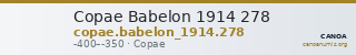 Copae Babelon 1914 278 — CANOA