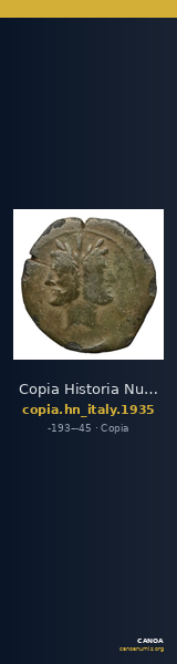 Copia Historia Numorum Italy 1935 — CANOA