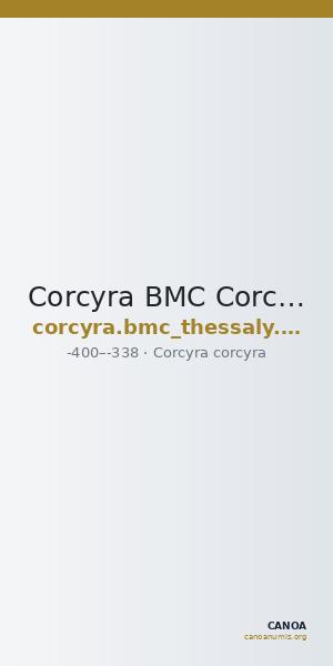 Corcyra BMC Corcyra 101 — CANOA