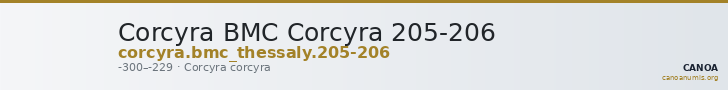 Corcyra BMC Corcyra 205-206 — CANOA