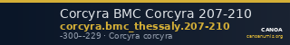 Corcyra BMC Corcyra 207-210 — CANOA