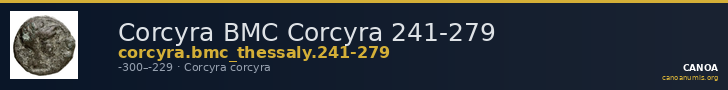 Corcyra BMC Corcyra 241-279 — CANOA