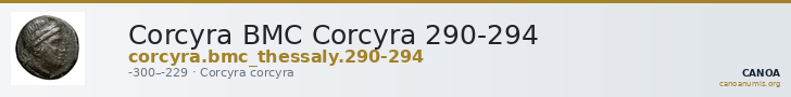 Corcyra BMC Corcyra 290-294 — CANOA