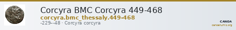 Corcyra BMC Corcyra 449-468 — CANOA
