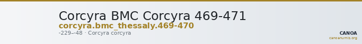 Corcyra BMC Corcyra 469-471 — CANOA