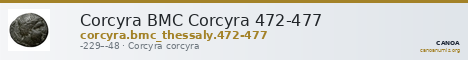 Corcyra BMC Corcyra 472-477 — CANOA