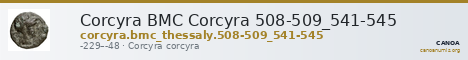 Corcyra BMC Corcyra 508-509_541-545 — CANOA