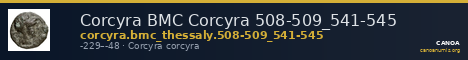 Corcyra BMC Corcyra 508-509_541-545 — CANOA