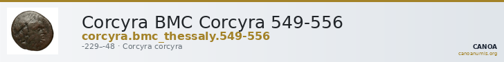 Corcyra BMC Corcyra 549-556 — CANOA