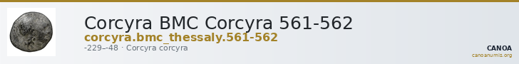 Corcyra BMC Corcyra 561-562 — CANOA