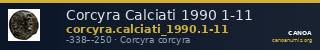 Corcyra Calciati 1990 1-11 — CANOA