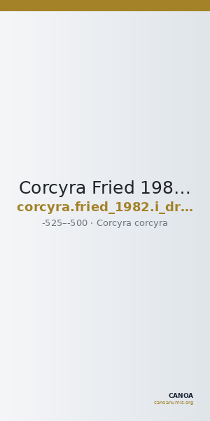 Corcyra Fried 1982 Group I drachm — CANOA