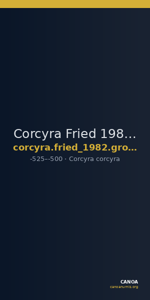 Corcyra Fried 1982 Group I hemiobol A — CANOA