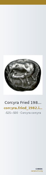 Corcyra Fried 1982 Group I stater — CANOA