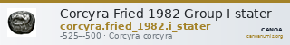 Corcyra Fried 1982 Group I stater — CANOA
