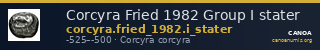 Corcyra Fried 1982 Group I stater — CANOA