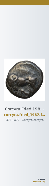 Corcyra Fried 1982 Group II stater — CANOA