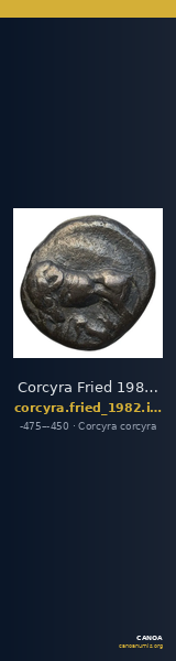Corcyra Fried 1982 Group II stater — CANOA
