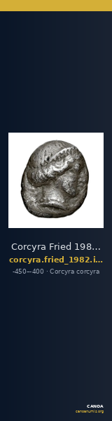 Corcyra Fried 1982 Group III diobol A — CANOA