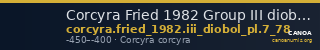 Corcyra Fried 1982 Group III diobol pl.7 78 — CANOA