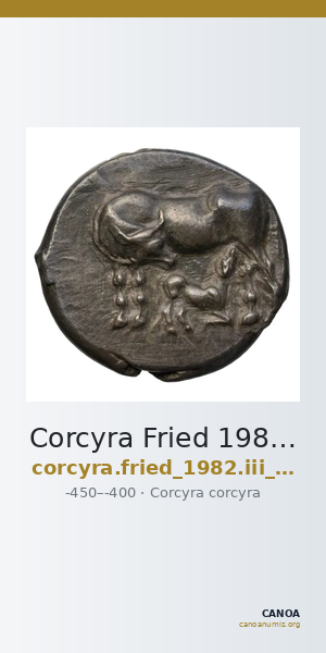 Corcyra Fried 1982 Group III stater — CANOA