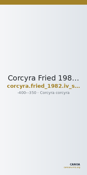 Corcyra Fried 1982 Group IV stater — CANOA