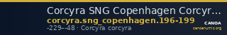 Corcyra SNG Copenhagen Corcyra 196-199 — CANOA