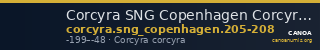 Corcyra SNG Copenhagen Corcyra 205-208 — CANOA