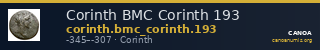 Corinth BMC Corinth 193 — CANOA