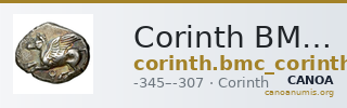 Corinth BMC Corinth 302; 415 — CANOA