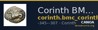 Corinth BMC Corinth 302; 415 — CANOA