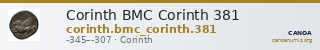 Corinth BMC Corinth 381 — CANOA