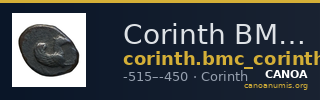 Corinth BMC Corinth 79-80 — CANOA