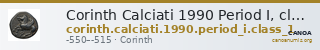 Corinth Calciati 1990 Period I, class 1 — CANOA