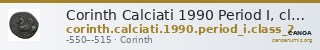 Corinth Calciati 1990 Period I, class 2 — CANOA