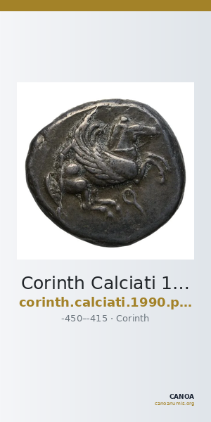 Corinth Calciati 1990 Period III, class 1-3 — CANOA