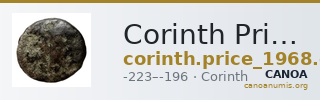 Corinth Price 1968 Class F — CANOA