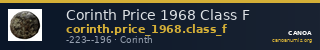 Corinth Price 1968 Class F — CANOA