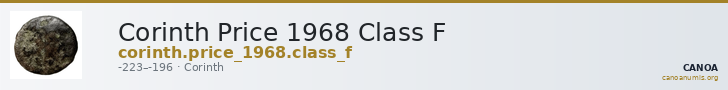 Corinth Price 1968 Class F — CANOA